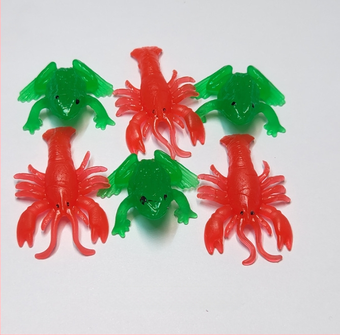 Ujuv kalamänguasi beebidele alushariduse lastele kuldkala võrgutasku silikoonist väike kala pehme kummist loom piiriülene eksport