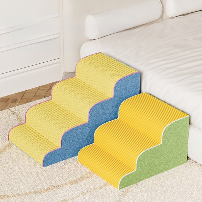 Lemmikloomade trepid, koeravoodi astmed, libisemiskindlad eemaldatavad ja pestavad redelid, majapidamises kasutatavad väikeste koerte mitmeastmelised redelid, diivani kulumiskindlad