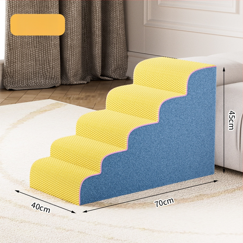 Lemmikloomade trepid, koeravoodi astmed, libisemiskindlad eemaldatavad ja pestavad redelid, majapidamises kasutatavad väikeste koerte mitmeastmelised redelid, diivani kulumiskindlad