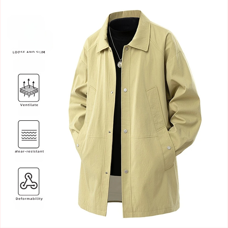 AOLADA plius dydžio naujas švarkas japoniškas vidutinio ilgio viršutinis laisvas patogus paprasto dizaino universalus laisvalaikio švarkas