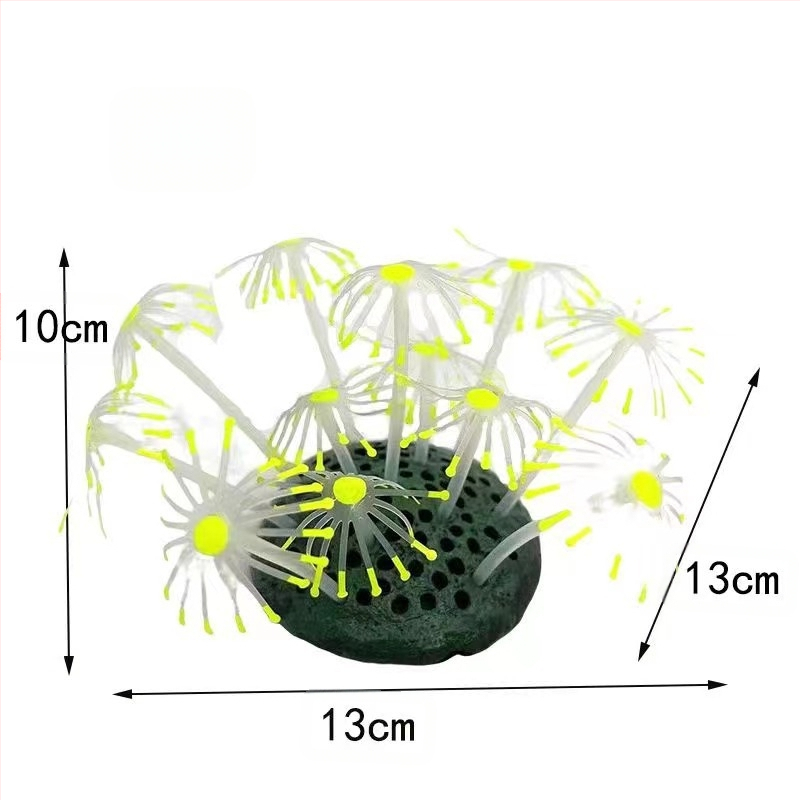Akvaariumi akvaariumi maastik korallioksaga koore simulatsioon võltsveetaimed mereveepaagi kaunistus merevaate teema stseen