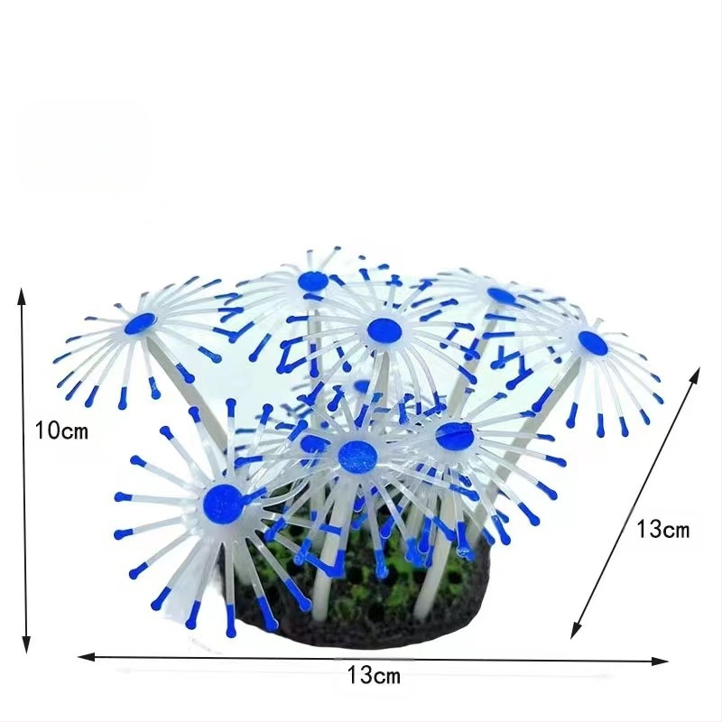 Akvaariumi akvaariumi maastik korallioksaga koore simulatsioon võltsveetaimed mereveepaagi kaunistus merevaate teema stseen