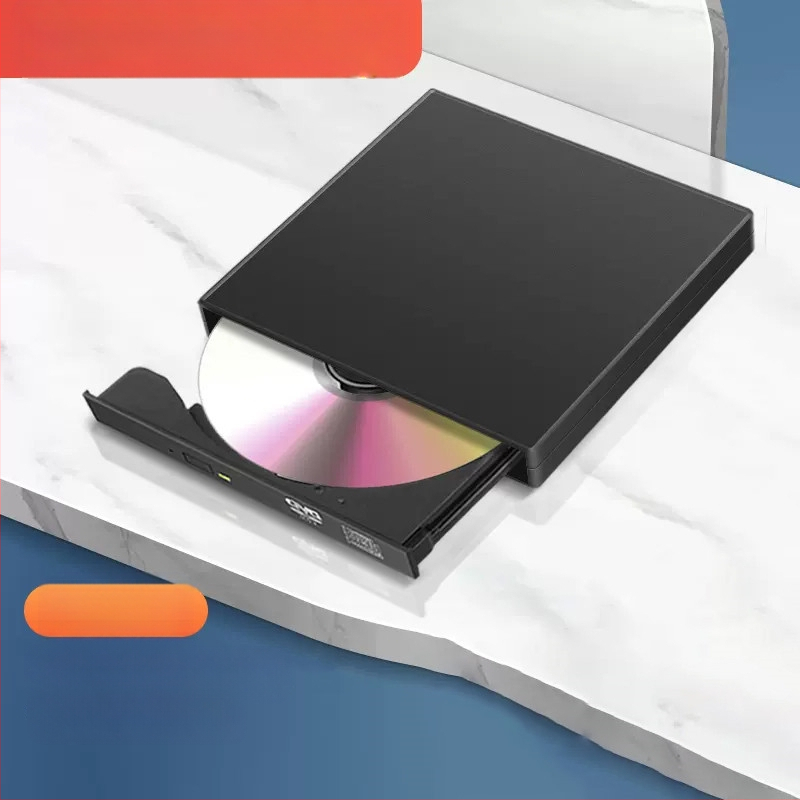 Unitate optică externă DVD, Blu-Ray, USB, fără driver, CD player, citire computer, VCD, arzător de discuri optice externe