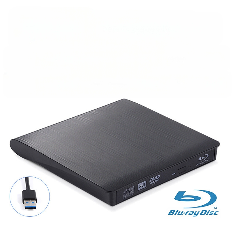 Unitate optică externă DVD, Blu-Ray, USB, fără driver, CD player, citire computer, VCD, arzător de discuri optice externe