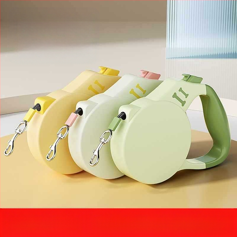 Ketiga väikese koera Chai koerarihm koerarihm lemmikloomale sissetõmmatav automaatne corgi koera jalutuskäigu rihm kutsikale