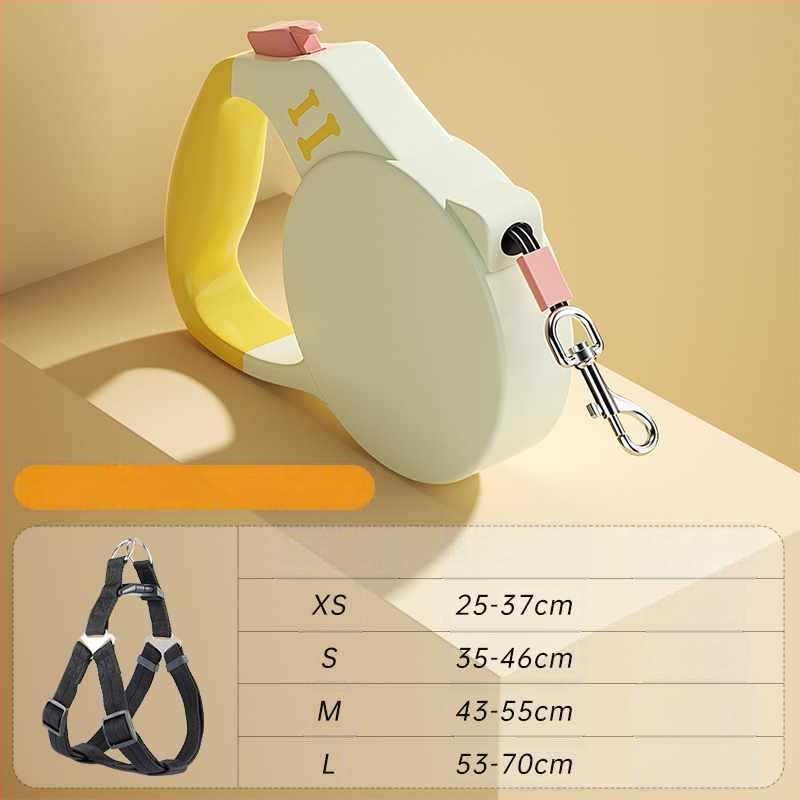 Ketiga väikese koera Chai koerarihm koerarihm lemmikloomale sissetõmmatav automaatne corgi koera jalutuskäigu rihm kutsikale