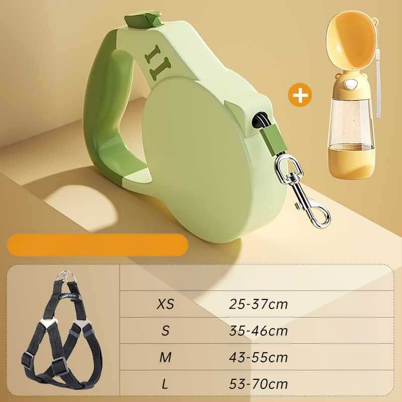 Ketiga väikese koera Chai koerarihm koerarihm lemmikloomale sissetõmmatav automaatne corgi koera jalutuskäigu rihm kutsikale