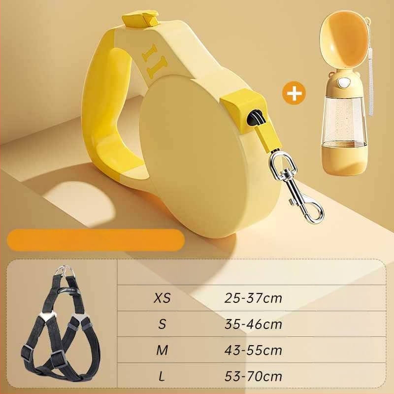 Ketiga väikese koera Chai koerarihm koerarihm lemmikloomale sissetõmmatav automaatne corgi koera jalutuskäigu rihm kutsikale