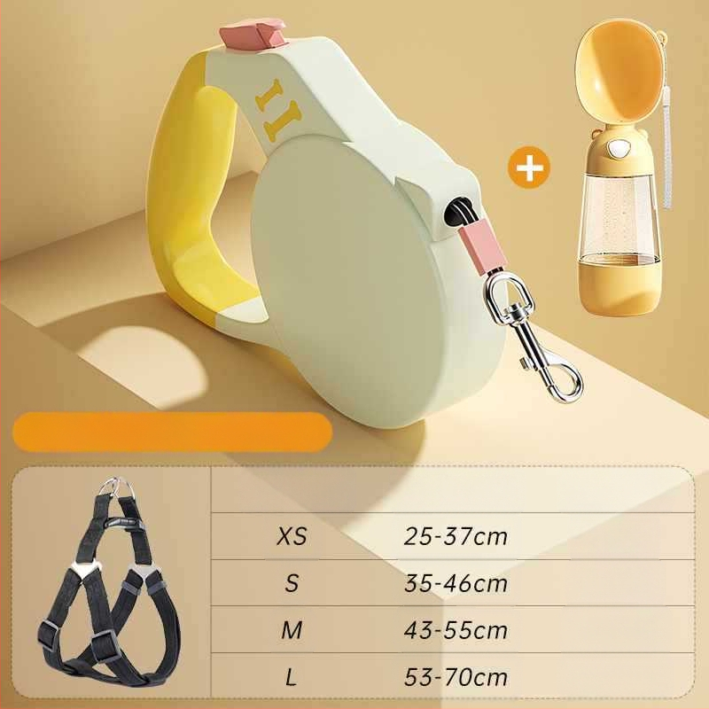 Ketiga väikese koera Chai koerarihm koerarihm lemmikloomale sissetõmmatav automaatne corgi koera jalutuskäigu rihm kutsikale