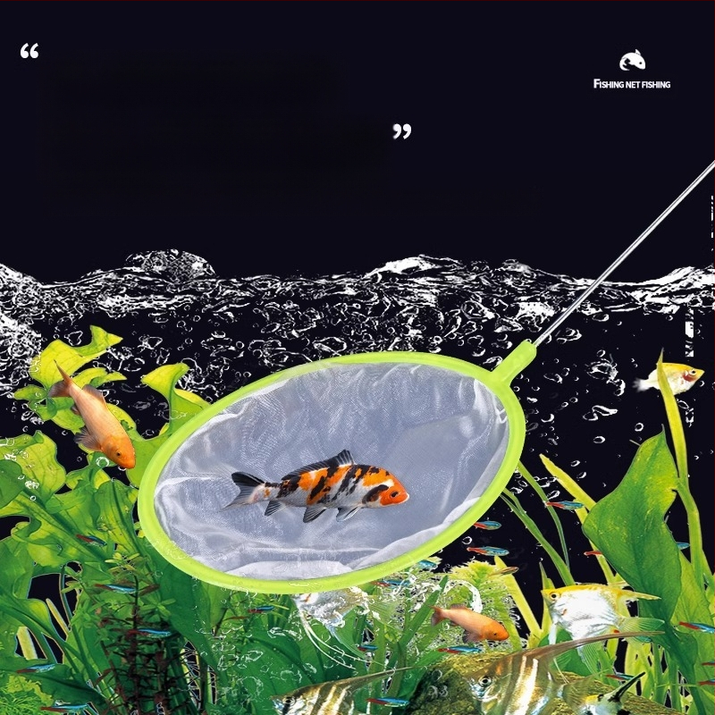 Kalavõrk kalapüügiks kalapaak tihe võrk väike kalavõrk kalapüük lastele kalavõrgu kott kuldkala dekoratiivkalade saak krevettide kalavõrgu kott