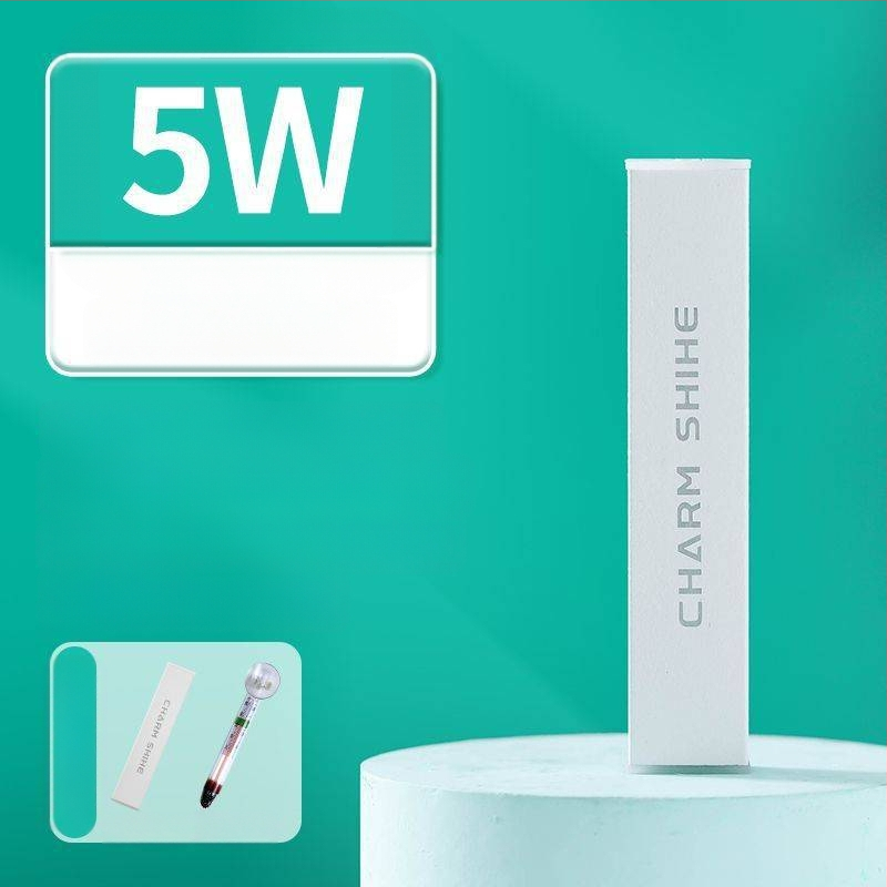 Akvárium fűtőrúd kicsi mini intelligens hőmérséklet-szabályozó irodai asztali üveg kerek henger automatikus hőmérséklet-szabályozó fűtőrúd