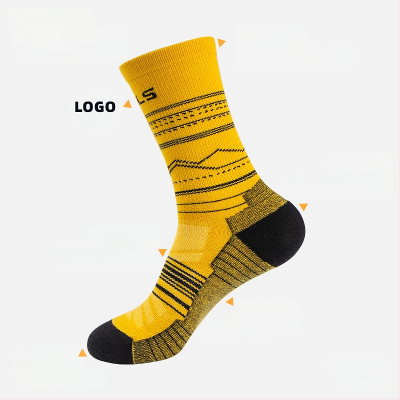 WRELS meriinovillast sokid meeste ja naiste kõrge toruga matkajooksusokid paksendatud froteest deodorandid hingavad spordisokid