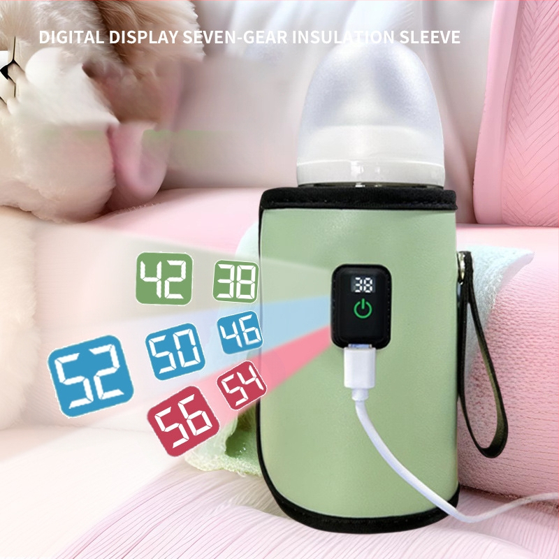 Naujas buitinio buteliuko izoliacinis užvalkalas kūdikiui, lauko nešiojamas pieno šildytuvas, puodelio užvalkalas, šildantis pastovią temperatūrą, karšto pieno artefaktas, tarpvalstybinis