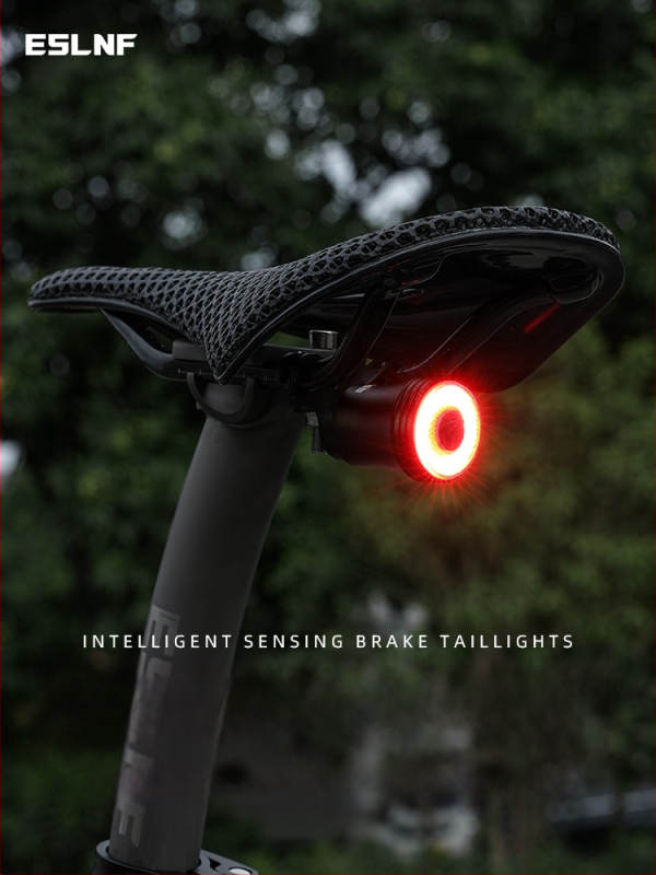 „Eslnf“ įkraunamas dviračio galinis žibintas, didelio ištvermės naktinis dviračių žibintas, plento dviračių žibintas, kalnų dviračių įranga
