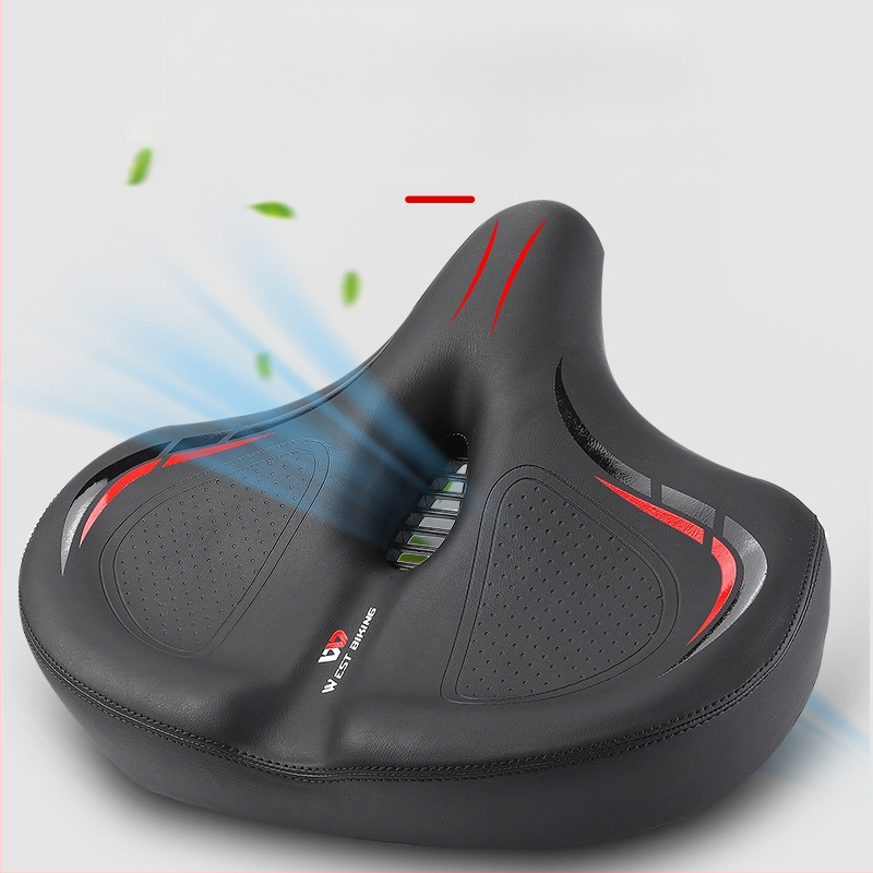 West Rideri jalgratas Big Ass Cushion Mountain Bike Jalgratta vaba aeg Mugav padi Sadul Ratsutamistarvikud Varustus