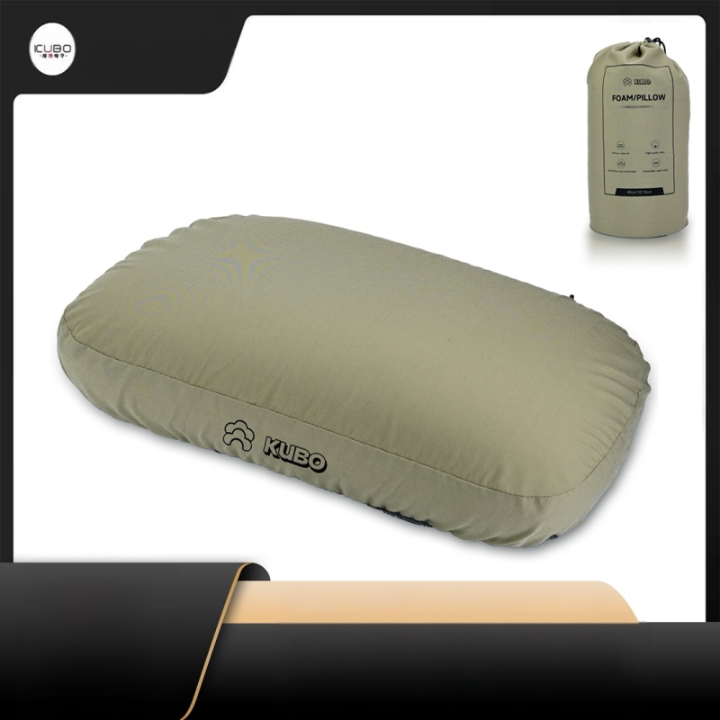 Viskoelastinės putos pagalvė lauko stovyklavimui kelionėms kaklo stuburo pagalvė nešiojama pietų pertraukos pagalvė lėto atsigavimo atminties pagalvė