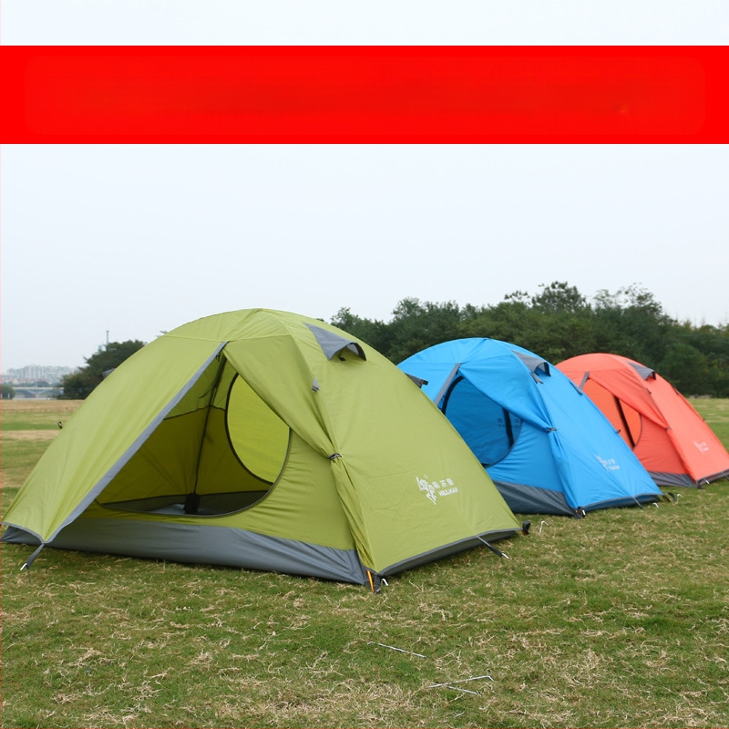 Piiriülene Amazon Hilman Zhengtu välistingimustes kasutatav 2-inimese kaheinimeseline 3-4-inimese alumiiniumpostiga kahekihiline vihmakindel ja päikesekindel telkimisstiilis telk