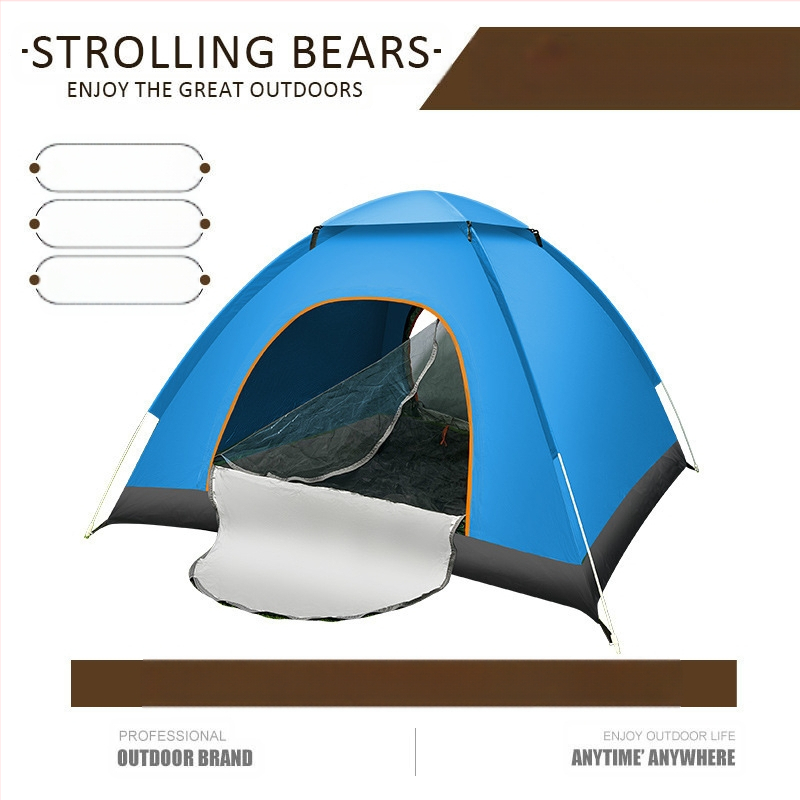 Rangelt valitud telk, üheinimesevoodi, neljainimesevoodi, kaasaskantav, täisautomaatne, kiiresti avatav, telkimiseks mõeldud päikesekaitsekreem