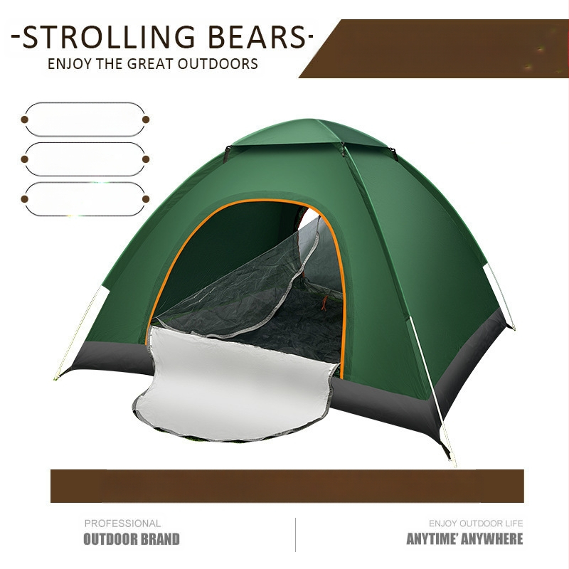 Rangelt valitud telk, üheinimesevoodi, neljainimesevoodi, kaasaskantav, täisautomaatne, kiiresti avatav, telkimiseks mõeldud päikesekaitsekreem