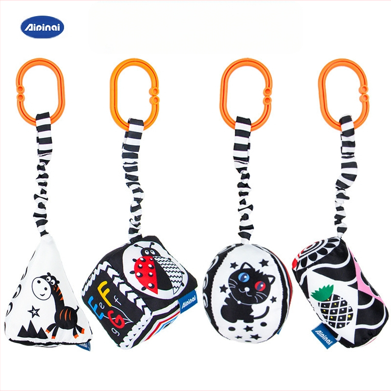 „Aipinqi“ nauji geometriniai pakabinami žaislai kūdikiams, regos ir jutimo lavinimo lovytėms