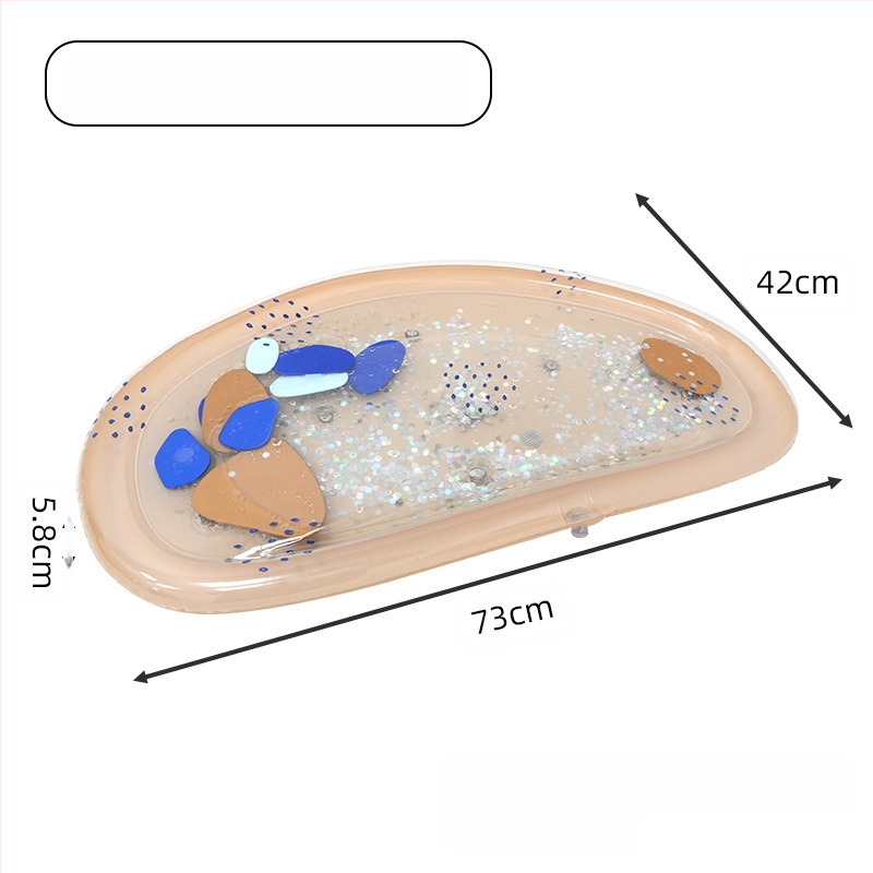 Kūdikių vandens kilimėlis, šviečiantis kilimėlis, pripučiamas ledo kilimėlis, kūdikiams skirtas pripučiamas vandens kilimėlis, vaikiškas ledo kilimėlis