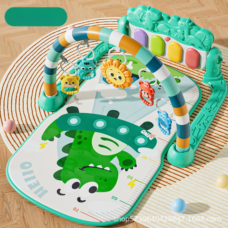 Tarpvalstybinis, karštai parduodamas kūdikių fitneso stovas, muzikos pedalo žaidimo kilimėlis, 36 mėnesių naujagimio pianino žaislas