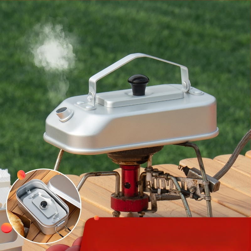 Välistingimustes kasutatav alumiiniumisulamist veekeetja kaasaskantav kokkupandav veekeetja Jaapani teekann telkimisveega keeva tee kohvikann