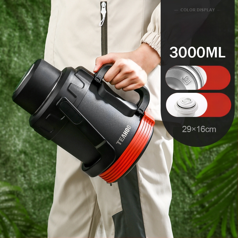 Antibakterinis maistinis nerūdijančio plieno šilumos izoliacija lauko buitinis didelės talpos virdulys nešiojamas lauko termosinis puodelis studentų termosinis butelis