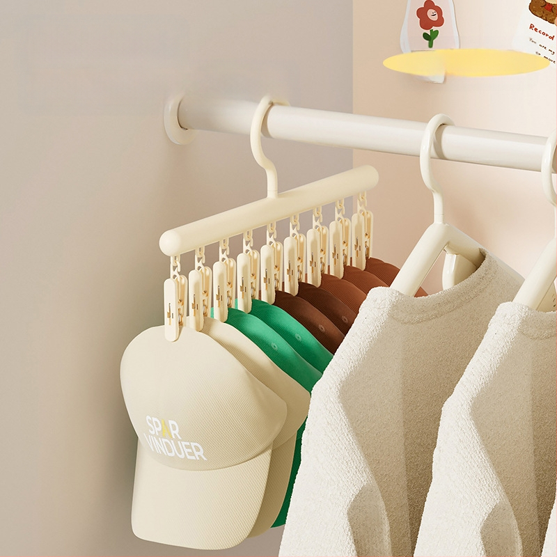 Majapidamisriidepuu klambriga, kõrge värviväärtusega õmblusteta klambriga, multifunktsionaalne üheotstarbeline plastmassist aluspesu sokkide klamber