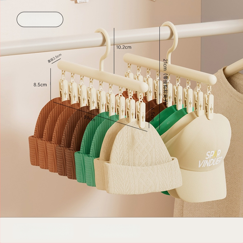 Majapidamisriidepuu klambriga, kõrge värviväärtusega õmblusteta klambriga, multifunktsionaalne üheotstarbeline plastmassist aluspesu sokkide klamber