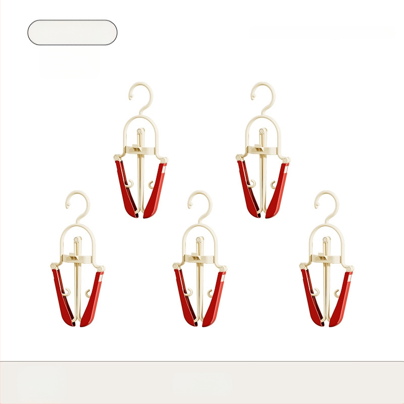 Majapidamisriidepuu klambriga, kõrge värviväärtusega õmblusteta klambriga, multifunktsionaalne üheotstarbeline plastmassist aluspesu sokkide klamber