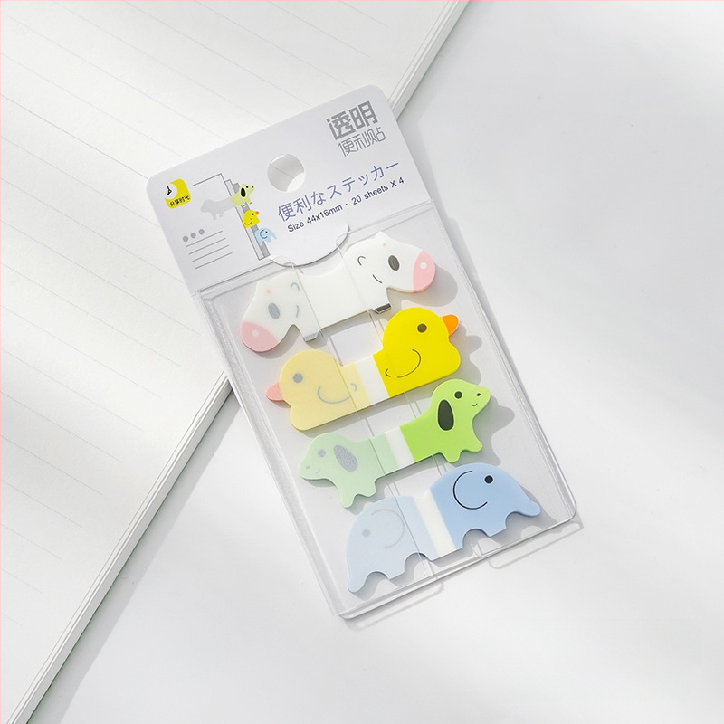 Kleepuv kolmemõõtmeline märkmepaber, õpilastele mõeldud värviliste siltidega indekskleebised