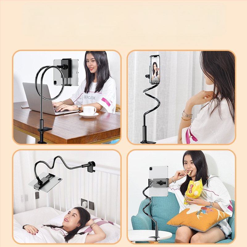 mobiiltelefoni otseülekanne tahvelarvuti alus kokkupandav arvuti laisk loominguline töölaud voodipeatsi klamber multifunktsionaalne artefakt