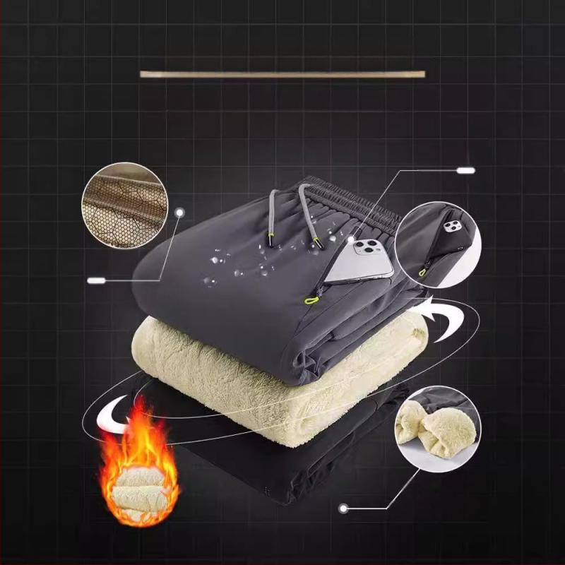 80-320 Northeast külmakindlad veekindlad puuvillased püksid meeste talvised fliisvoodriga paksendatud ülipaksu lambavillast sametist väetisega pluss-suuruses soojad püksid