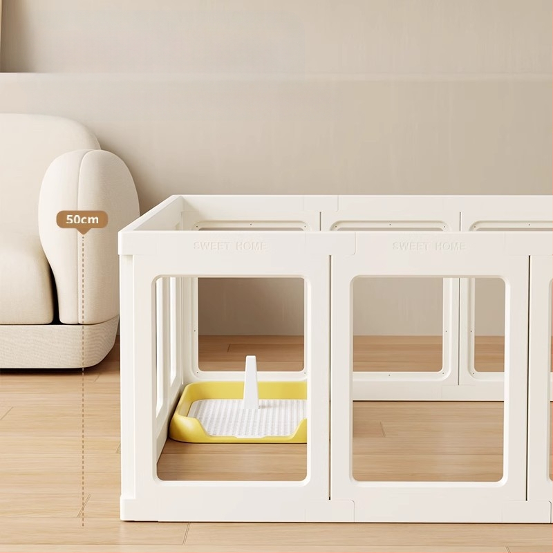 Claw Villa läbipaistev koeratara akrüülkennel lemmikloomade sisetara küülikule suurele koerale väikesele koerale koerapuur