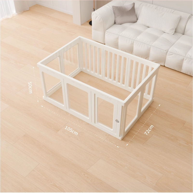 Claw Villa läbipaistev koeratara akrüülkennel lemmikloomade sisetara küülikule suurele koerale väikesele koerale koerapuur