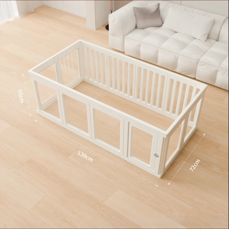 Claw Villa läbipaistev koeratara akrüülkennel lemmikloomade sisetara küülikule suurele koerale väikesele koerale koerapuur