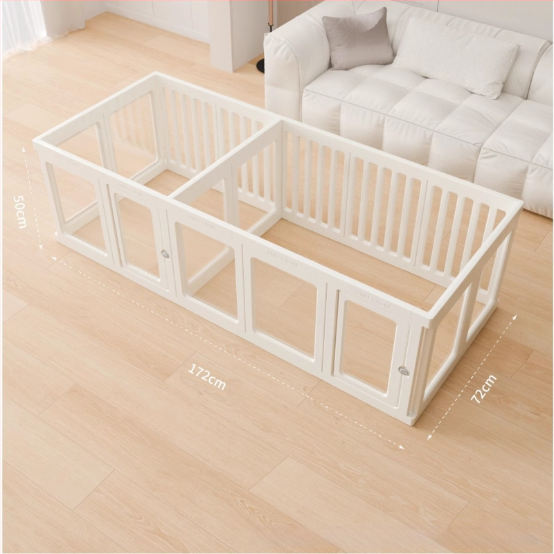 Claw Villa läbipaistev koeratara akrüülkennel lemmikloomade sisetara küülikule suurele koerale väikesele koerale koerapuur