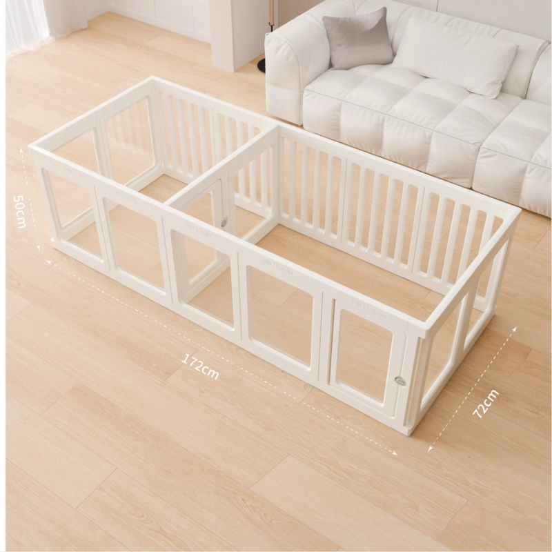 Claw Villa läbipaistev koeratara akrüülkennel lemmikloomade sisetara küülikule suurele koerale väikesele koerale koerapuur