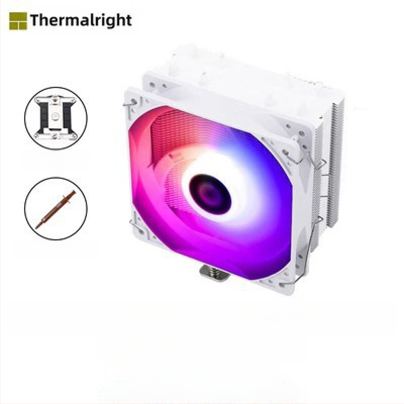 Limin AX120R SE arvuti CPU radiaator antigravitatsiooniline lauaarvuti ARGB ventilaator vaigistatud valge 1700/AM5