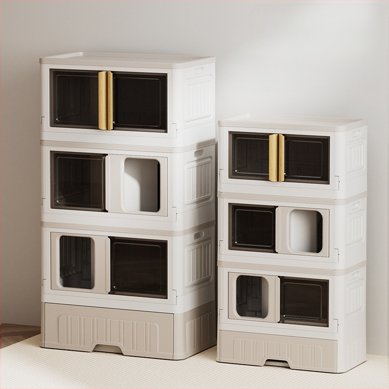 Täielikult suletud kassiliivakast, lõhna- ja pritsmevastane sahtlitüüpi kassiliivakast, kokkupandav mitmekihiline liivavastane kassi tualettruum, hulgimüük