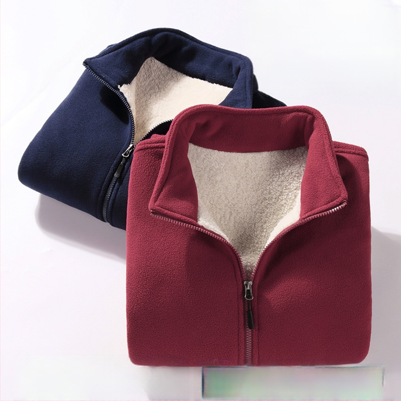 Talvine õuefliisjakk Meeste fliisvoodriga fliisjakk Plus Size paks soe dressipluus Amazon Hair