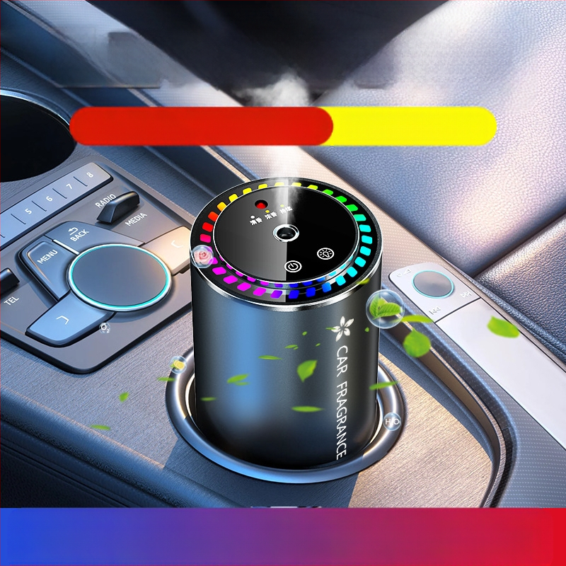 Värviline atmosfäärivalgusti tähekujuliselt auto aroomiteraapia masin automaatne lõhnaainete pihustamine auto koju kaheotstarbeline pikap atmosfäärivalgusti aroomiteraapia masin