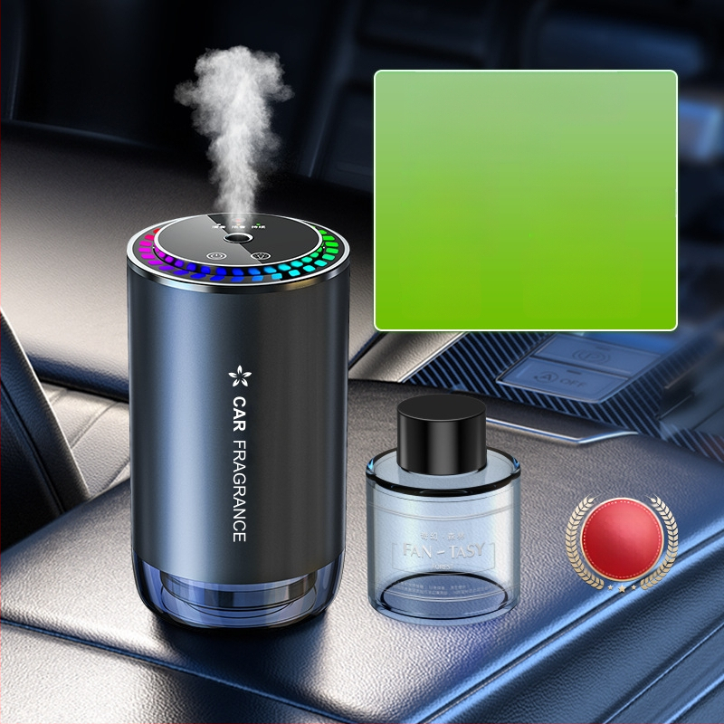 Värviline atmosfäärivalgusti tähekujuliselt auto aroomiteraapia masin automaatne lõhnaainete pihustamine auto koju kaheotstarbeline pikap atmosfäärivalgusti aroomiteraapia masin