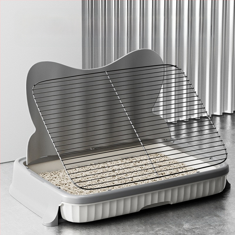 2025 m. stalčiaus tipo šunų tualetas, šunims, mažiems šunims, šuniukams, apsaugantis nuo žingsnių, smėlio dubenėlis, meškiukų kakučių dubenėlis