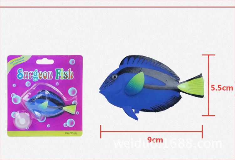 Akvārija ainavu simulācija jūras zivis akvārija rotājumi mākslīgās zivis plastmasas peldēšana mākslīgās zivis gaismas zivis dekoratīvās zivis