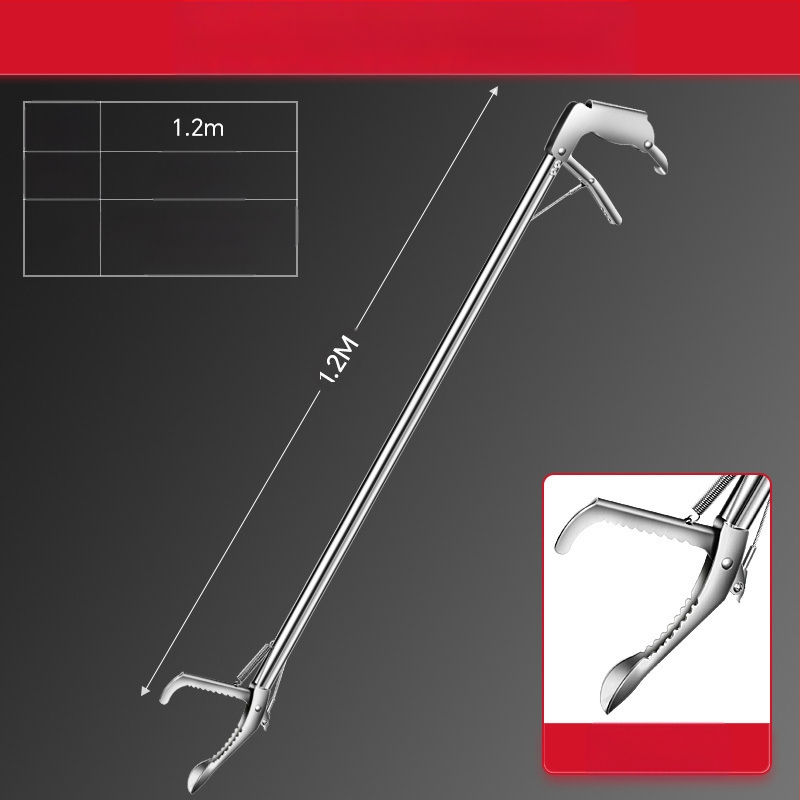 Pagarināts zuša klipsis jūras makšķerēšanai, sabiezinātas zuša knaibles, saliekamas čūskas āķa knaibles, neslīdošs makšķerēšanas āķa rīks jūras makšķerēšanai