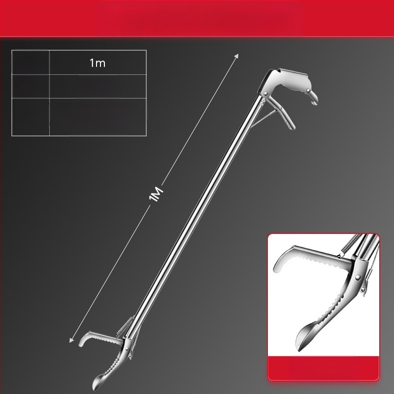 Pagarināts zuša klipsis jūras makšķerēšanai, sabiezinātas zuša knaibles, saliekamas čūskas āķa knaibles, neslīdošs makšķerēšanas āķa rīks jūras makšķerēšanai