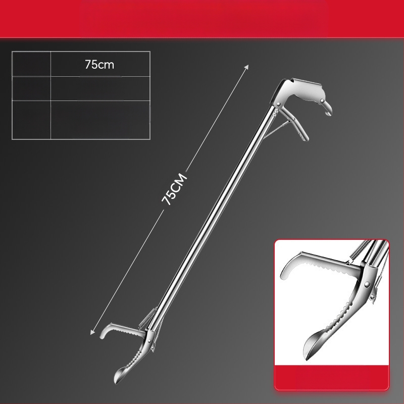 Pagarināts zuša klipsis jūras makšķerēšanai, sabiezinātas zuša knaibles, saliekamas čūskas āķa knaibles, neslīdošs makšķerēšanas āķa rīks jūras makšķerēšanai