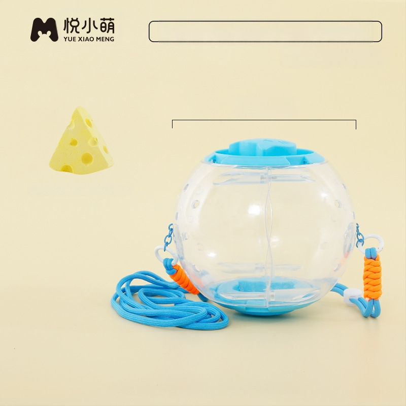 Yue Xiaomengi hamstri puuri jooksupall kaheotstarbeline kuldne karu hiilimismänguasi väljamineku rihmaga pesa ülisuur luksusvilla